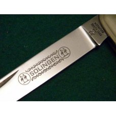 Kissing Crane Robi Klass Solingen Germany Stag Anglo Saxon Whittler Knife - c.1980's Kissing Crane Robi Klass Solingen Germany Stag Anglo Saxon Whittler Knife - c.1980's