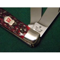 Kissing Crane Robi Klass Solingen Germany KC 19 Red Bone Trapper Knife Kissing Crane Robi Klass Solingen Germany KC 19 Red Bone Trapper Knife