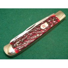 Kissing Crane Robi Klass Solingen Germany KC 19 Red Bone Trapper Knife Kissing Crane Robi Klass Solingen Germany KC 19 Red Bone Trapper Knife