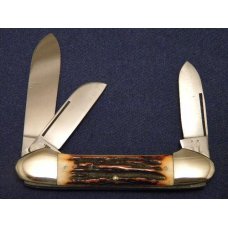 Kissing Crane Solingen Germany 1977 NKC&DA Stag Gunboat Club Knife Kissing Crane Solingen Germany 1977 NKC&DA Stag Gunboat Club Knife