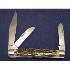 Kissing Crane Robt Klass Solingen Germany 1990 NKCA Stag Stockman Club Knife Kissing Crane Robt Klass Solingen Germany 1990 NKCA Stag Stockman Club Knife
