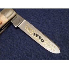 Kissing Crane Robt Klass Solingen Germany 1990 NKCA Stag Stockman Club Knife Kissing Crane Robt Klass Solingen Germany 1990 NKCA Stag Stockman Club Knife