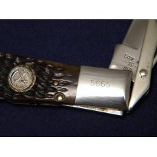 Case XX SS USA 1983 Bone C61050L Coke Bottle Swing Guard Lockback NKCA Club Knife Case XX SS USA 1983 Bone C61050L Coke Bottle Swing Guard Lockback NKCA Club Knife