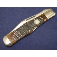 Case XX SS USA 1983 Bone C61050L Coke Bottle Swing Guard Lockback NKCA Club Knife Case XX SS USA 1983 Bone C61050L Coke Bottle Swing Guard Lockback NKCA Club Knife