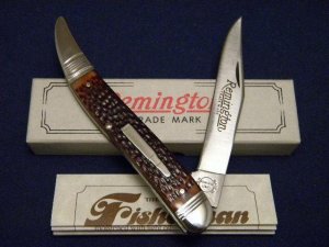 Remington Bullet 1987 R1613 Delrin Fisherman Toothpick Knife in Box