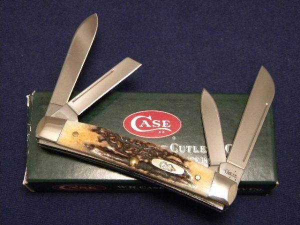 Case XX SS USA 2007 Stag 54052 Congress Knife - NIB Case XX SS USA 2007 Stag 54052 Congress Knife - NIB