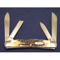 Case XX SS USA 2007 Stag 54052 Congress Knife - NIB Case XX SS USA 2007 Stag 54052 Congress Knife - NIB