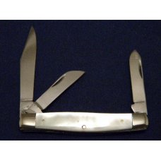 Queen #57 Pearl Stockman Knife Queen #57 Pearl Stockman Knife