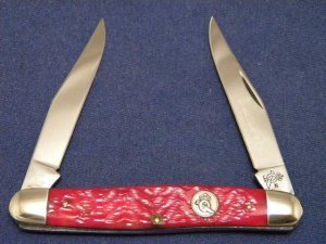 Queen #66 Bone Muskrat Knife Q Dagger 90 Tang Stamp Etched - c.1990