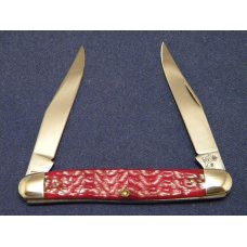 Queen #66 Bone Muskrat Knife Q Dagger 90 Tang Stamp Etched - c.1990 Queen #66 Bone Muskrat Knife Q Dagger 90 Tang Stamp Etched - c.1990
