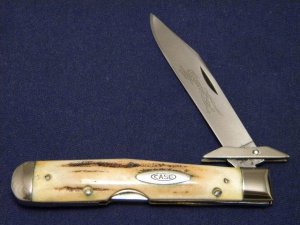 Case XX USA 5111 1/2 9 Dot (1971) Stag Cheetah Knife