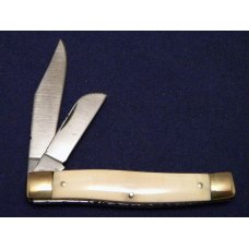 Rare Col. Coon Tenn. USA Colonel Coon Ivory Stockman Knife *Fileworked* Rare Col. Coon Tenn. USA Colonel Coon Ivory Stockman Knife *Fileworked*