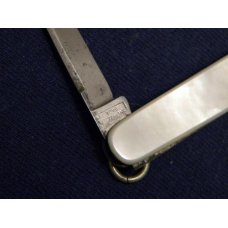 Vintage Holtzapffel & Co. Sheffield Pearl Ring Opener or Lady's Glove Knife c.Pre 1938 Vintage Holtzapffel & Co. Sheffield Pearl Ring Opener or Lady's Glove Knife c.Pre 1938