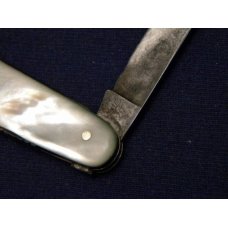 Vintage Hen & Rooster Macys Germany Pearl Lobster Knife Vintage Hen & Rooster Macys Germany Pearl Lobster Knife