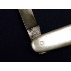 Vintage Hen & Rooster Macys Germany Pearl Lobster Knife Vintage Hen & Rooster Macys Germany Pearl Lobster Knife
