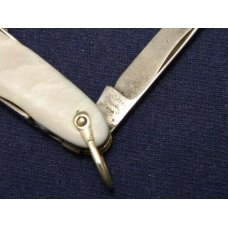 Vintage C. Wolfertz Sohne Germany CWS GARANTIE Pearl Lobster Fob Knife Vintage C. Wolfertz Sohne Germany CWS GARANTIE Pearl Lobster Fob Knife