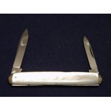 W. Mills & Son Sheffileld England Pearl 2 Blade Pen Knife c.1921-1947 - Mint