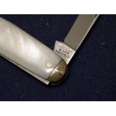W. Mills & Son Sheffileld England Pearl 2 Blade Pen Knife c.1921-1947 - Mint