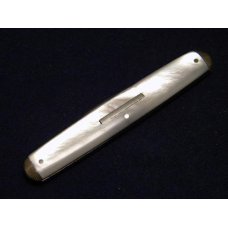 W. Mills & Son Sheffileld England Pearl 2 Blade Pen Knife c.1921-1947 - Mint