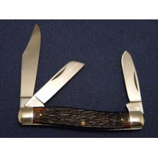 Craftsman USA 9470 (Schrade Made) Delrin Stockman Knife - NOS