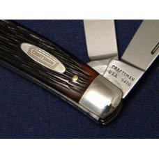 Craftsman USA 9470 (Schrade Made) Delrin Stockman Knife - NOS