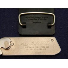 Gerber Portland, OR 97223 USA Scrimshawed Touche' Belt Buckle Knife - NIB Gerber Portland, OR 97223 USA Scrimshawed Touche' Belt Buckle Knife - NIB