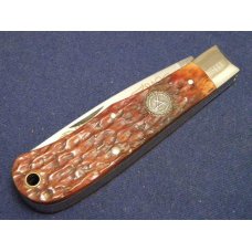 Camillus USA Bone 1988 NKCA Jumbo Trapper Knife Camillus USA Bone 1988 NKCA Jumbo Trapper Knife