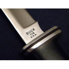 Buck 116 USA Black Caper Hunting Sheath Knife Pre 1986 - NIB