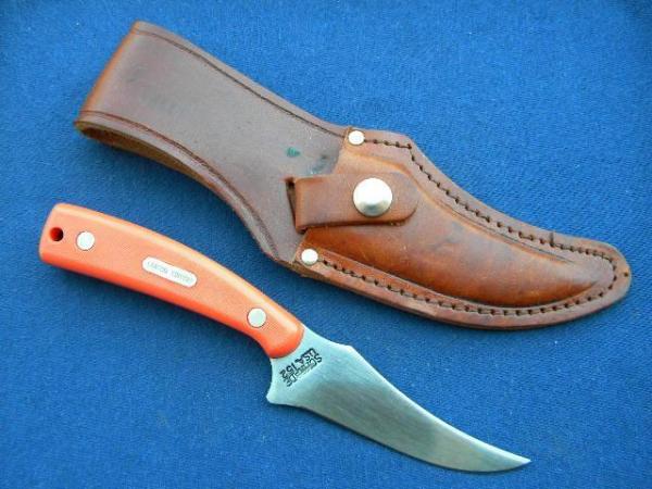 Schrade USA 152 Orange Limited Edition Sharp Finger Sheath Knife Schrade USA 152 Orange Limited Edition Sharp Finger Sheath Knife