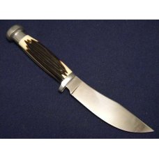 Queen USA Imitation Winterbottom Bone Sheath Knife - c.1984-1990