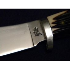 Queen USA Imitation Winterbottom Bone Sheath Knife - c.1984-1990