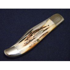 Case XX Stainless USA 4 Dot (1976) Stag 5265 SAB SSP Razor Edge Folding Hunter Knife Case XX Stainless USA 4 Dot (1976) Stag 5265 SAB SSP Razor Edge Folding Hunter Knife