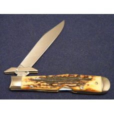 Case XX Stainless USA 4 Dot (1976) Stag 5111 1/2L SSP Razor Edge Cheetah Knife Case XX Stainless USA 4 Dot (1976) Stag 5111 1/2L SSP Razor Edge Cheetah Knife