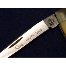 Case XX Stainless USA 4 Dot (1976) Stag 5233 SSP Razor Edge 2 Blade Pen Knife Case XX Stainless USA 4 Dot (1976) Stag 5233 SSP Razor Edge 2 Blade Pen Knife