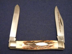 Case XX Stainless USA 1 Dot (1979) Bradford Centennial Stag 5275 SP SSP Moose Knife
