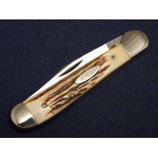 Case XX Stainless USA 1 Dot (1979) Bradford Centennial Stag 5249 SSP Copperhead Knife Case XX Stainless USA 1 Dot (1979) Bradford Centennial Stag 5249 SSP Copperhead Knife