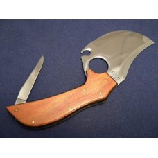 Case XX SS USA 9 Dot (1981) Wood Caribou Skinner Knife and Sheath - NIB Case XX SS USA 9 Dot (1981) Wood Caribou Skinner Knife and Sheath - NIB