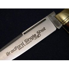 Bradford Cutlery PA USA (GEC) 2010 Bone Short Swedge Jumbo Trapper Knife - 1 of 28 Bradford Cutlery PA USA (GEC) 2010 Bone Short Swedge Jumbo Trapper Knife - 1 of 28