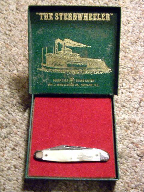 Boker Solingen Germany 1975 LTD. Imitation Pearl 280 Sternwheeler Whittler Knife - NIB Boker Solingen Germany 1975 LTD. Imitation Pearl 280 Sternwheeler Whittler Knife - NIB