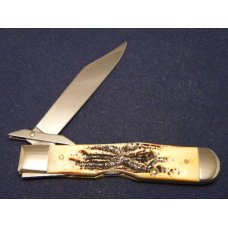 Case XX SS USA 2002 Bone/Stag 6.5111 1/2 Cheetah Knife - NIB Case XX SS USA 2002 Bone/Stag 6.5111 1/2 Cheetah Knife - NIB