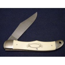 Schrade USA SC500 Deer Scrimshaw Folding Hunter Linerlock Knife c.1980's - NIB Schrade USA SC500 Deer Scrimshaw Folding Hunter Linerlock Knife c.1980's - NIB
