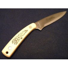 Schrade USA SC501 Whitetail Buck Scrimshaw Sheath Knife c.1979 - NIB Schrade USA SC501 Whitetail Buck Scrimshaw Sheath Knife c.1979 - NIB