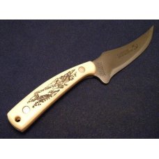 Schrade USA 152SC Scrimshaw Sharpfinger Sheath Knife - NIB Schrade USA 152SC Scrimshaw Sharpfinger Sheath Knife - NIB