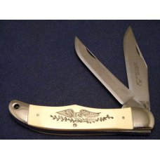 Schrade USA 260SC Scrimshaw Folding Hunter Knife - NIB Schrade USA 260SC Scrimshaw Folding Hunter Knife - NIB