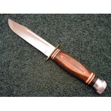 Ka-Bar Kabar 1208 USA Wood Sheath Knife c.1970's - NIB Ka-Bar Kabar 1208 USA Wood Sheath Knife c.1970's - NIB