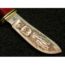 Buck 103 USA Wood Sheath Knife c.2006 Hunting Heritage Collection Buck 103 USA Wood Sheath Knife c.2006 Hunting Heritage Collection