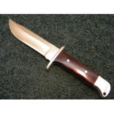 Buck 124 USA Burgandy Micarta Hunting Sheath Knife Pre 1986 - NIB Buck 124 USA Burgandy Micarta Hunting Sheath Knife Pre 1986 - NIB