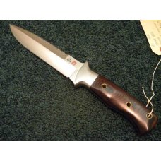 Al Mar Seki Japan Series VIII 3008A Old Production Micarta Sheath Knife w/Top Serrations Al Mar Seki Japan Series VIII 3008A Old Production Micarta Sheath Knife w/Top Serrations