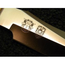 Al Mar Seki Japan Special Forces 1-0 SF/Sog #4008 Stacked Leather Sheath Knife 1989/90 Production Al Mar Seki Japan Special Forces 1-0 SF/Sog #4008 Stacked Leather Sheath Knife 1989/90 Production