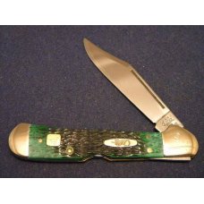 Case XX USA 10 Dot (2000) Bone 61549L SS John Deere Copperlock Knife - MIB Case XX USA 10 Dot (2000) Bone 61549L SS John Deere Copperlock Knife - MIB
